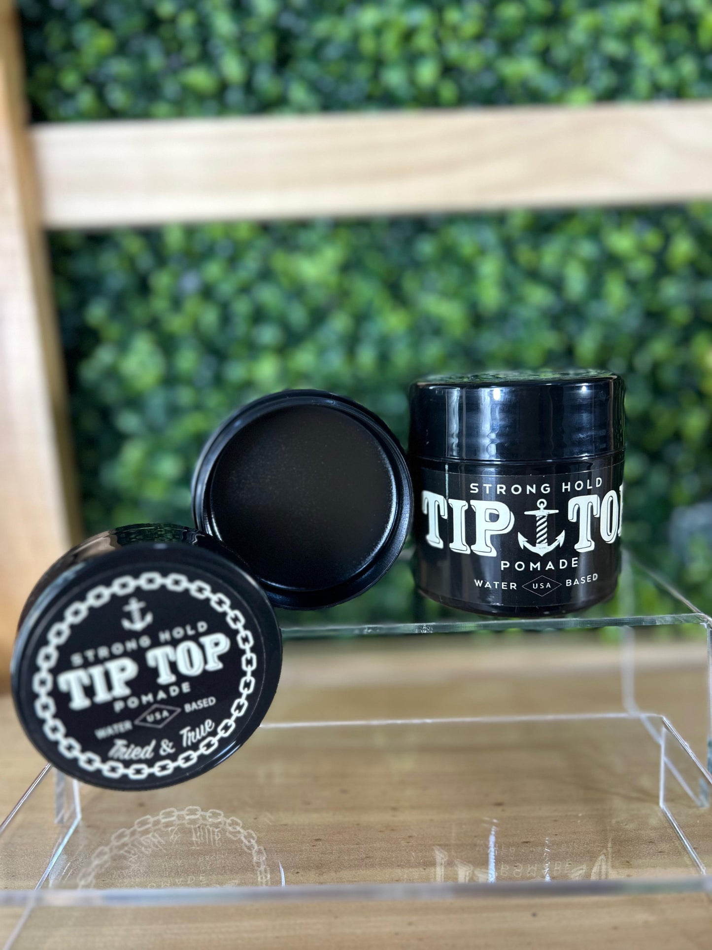 Tip Top Pomade A Base De Agua Para Peinado De Cabello 4.25oz - Fijacion Fuerte
