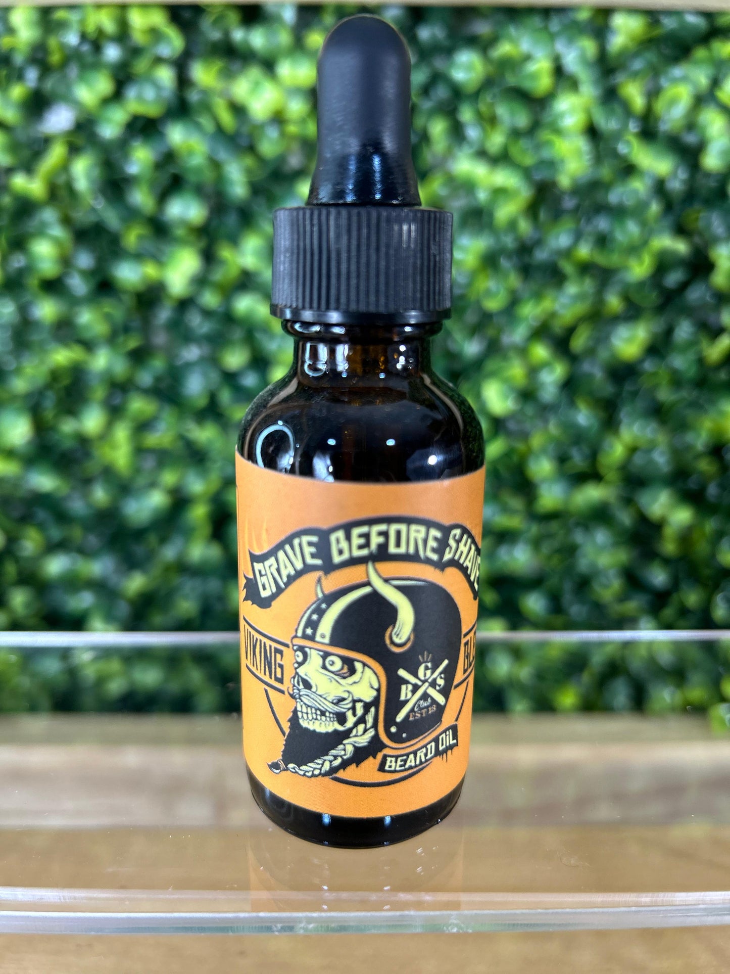 Grave Before Shave Aceite Para Barba De Ingredientes Naturales 1oz - Viking Blend (Sin Aroma)