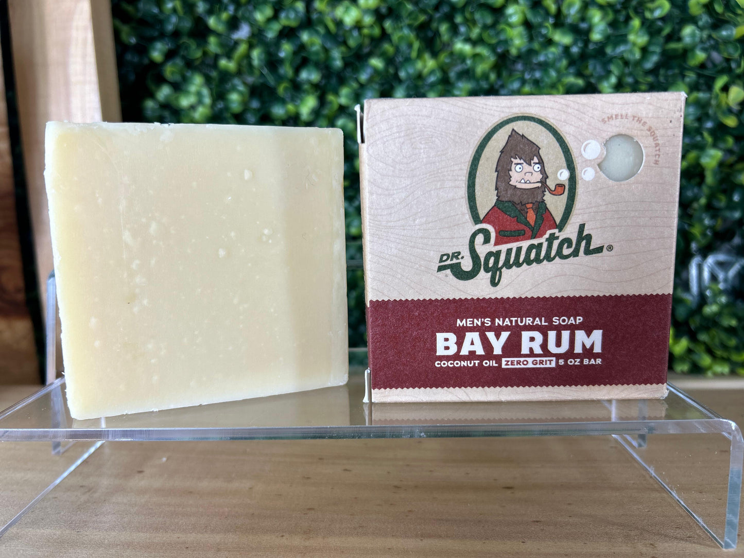 DR. Squatch Jabones Naturales Para La Barba & Lavado De Rostro - Bay Rum
