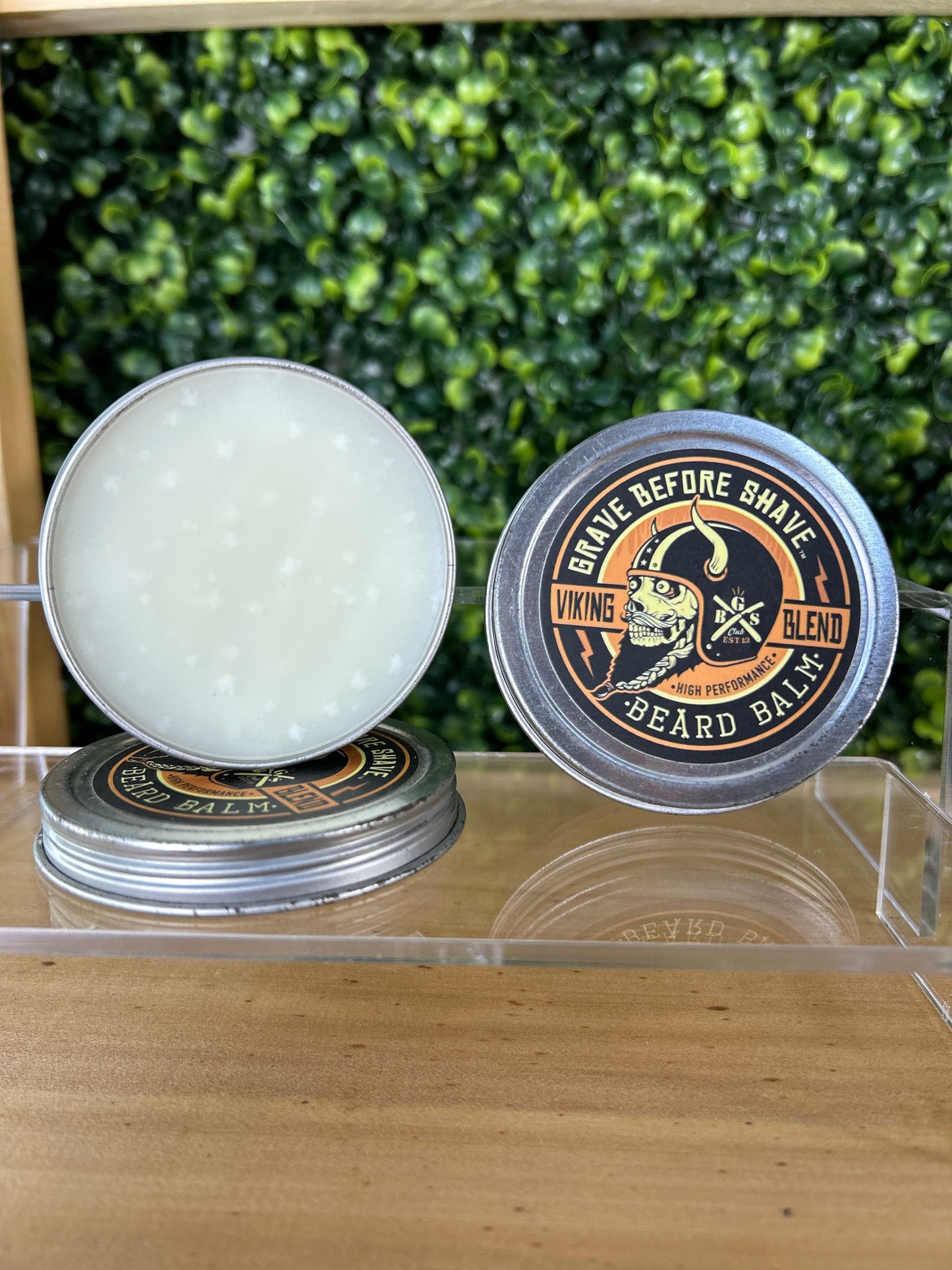 Grave Before Shave Balsamo Para Barba De Aceites Naturales 2oz - Viking Blend (Sin Aroma)