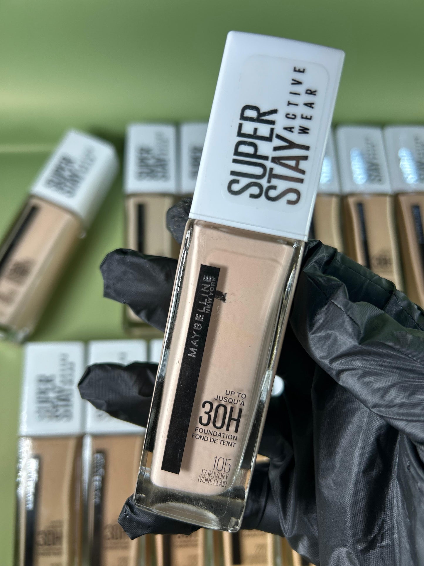 105 FAIR IVORY - Maybelline Superstay Active Wear Base Liquida 30 Horas Resistente Al Agua
