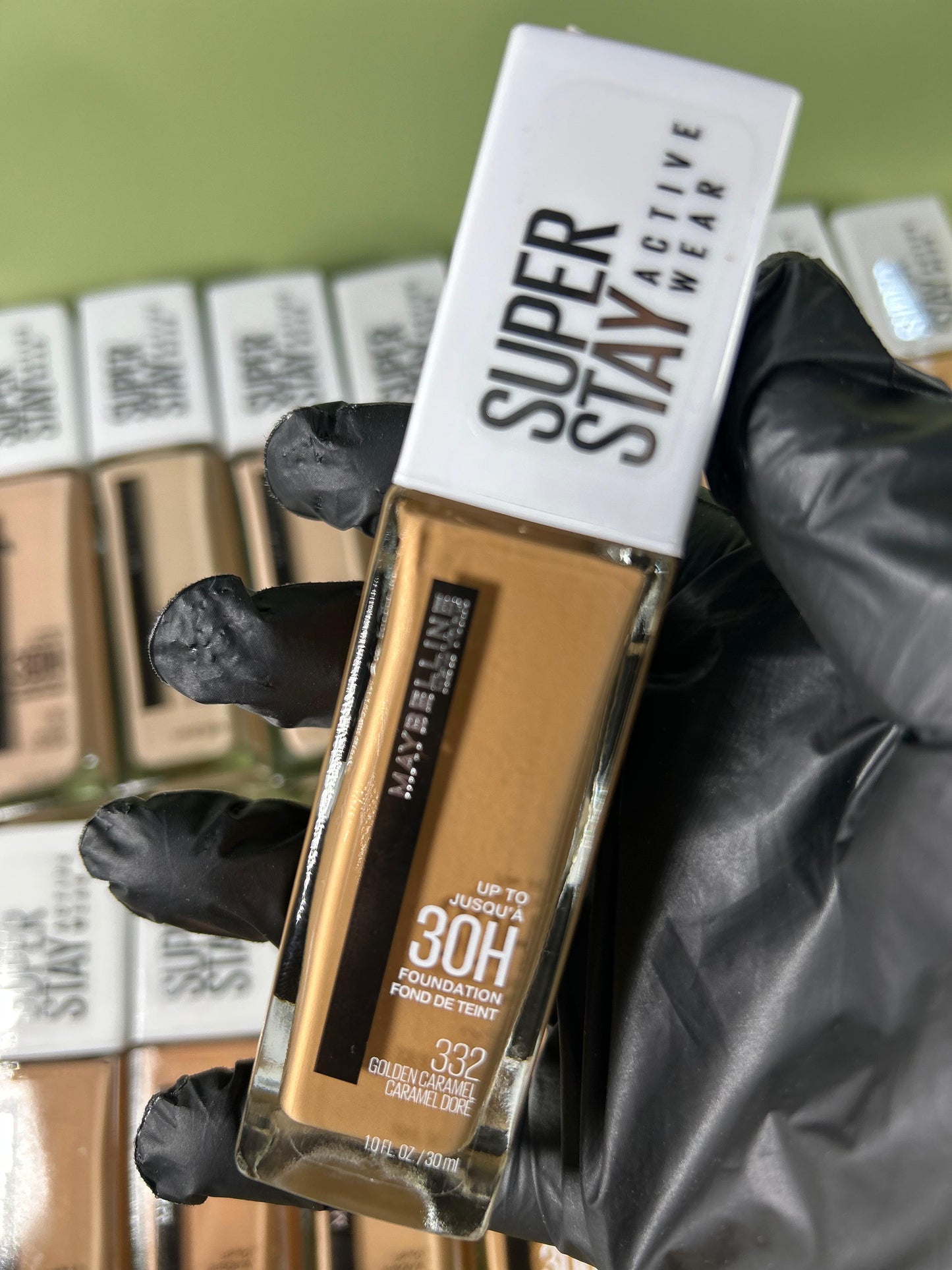 332 GOLDEN CARAMEL - Maybelline Superstay Active Wear Base Liquida 30 Horas Resistente Al Agua