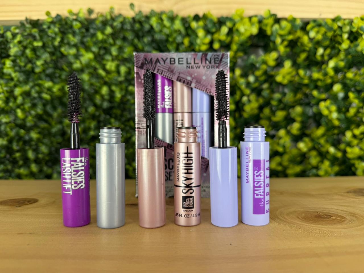 Maybelline Set De 3 MINI Mascara Encrespadores FALSIES & SKY HIGH