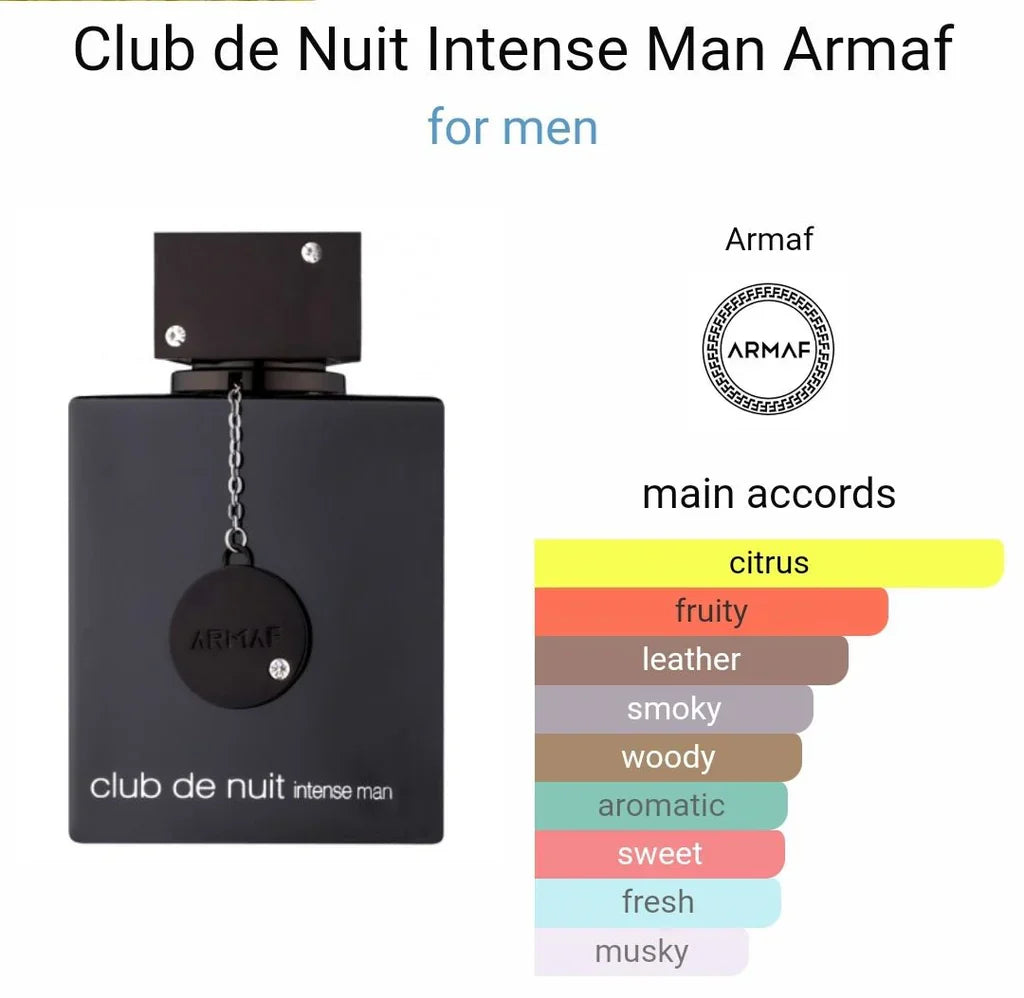 Armaf Club De Nuit Intense Perfume Para Hombre Eau De Toilette (105mL/3.6oz)