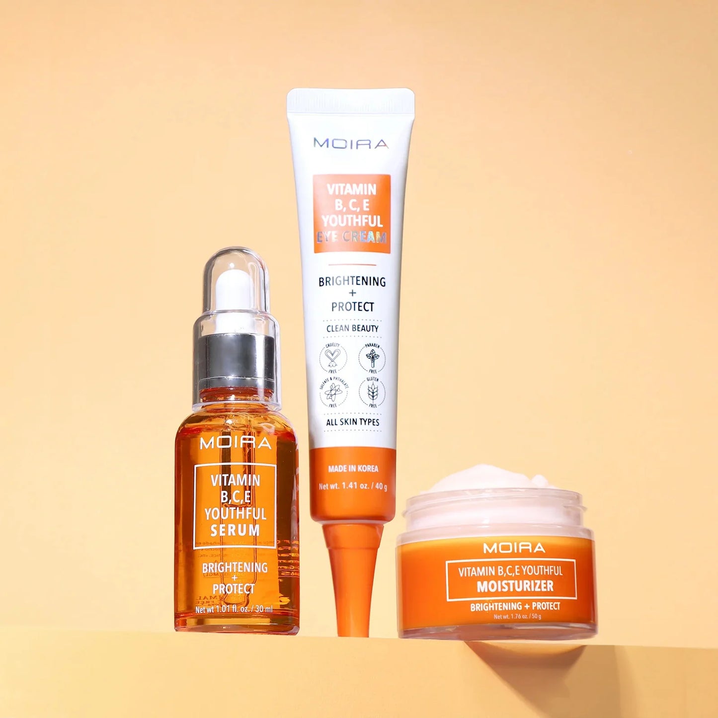 MOIRA Serum Facial Antienvejecimiento Vitamina B,C,& E - 30mL