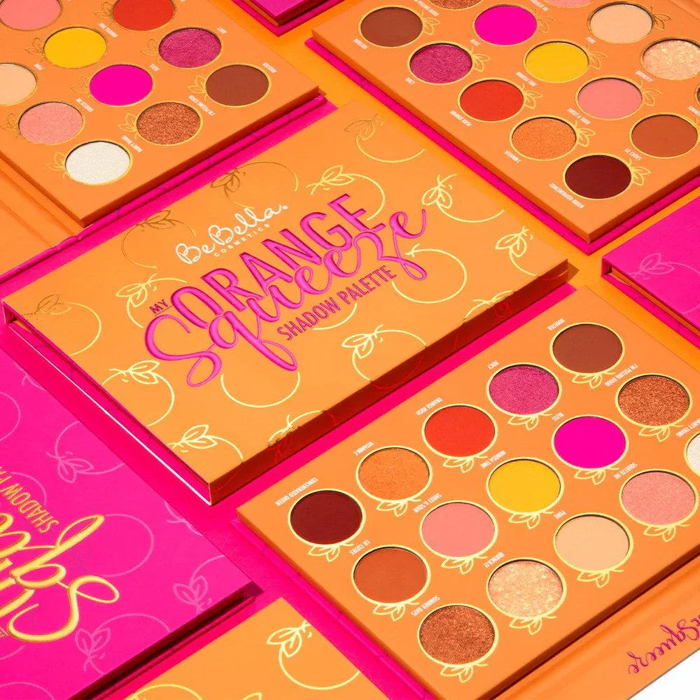 Beauty Creations BeBella Cosmetics My Orange Squeeze Paleta De Sombras De 15 Tonos