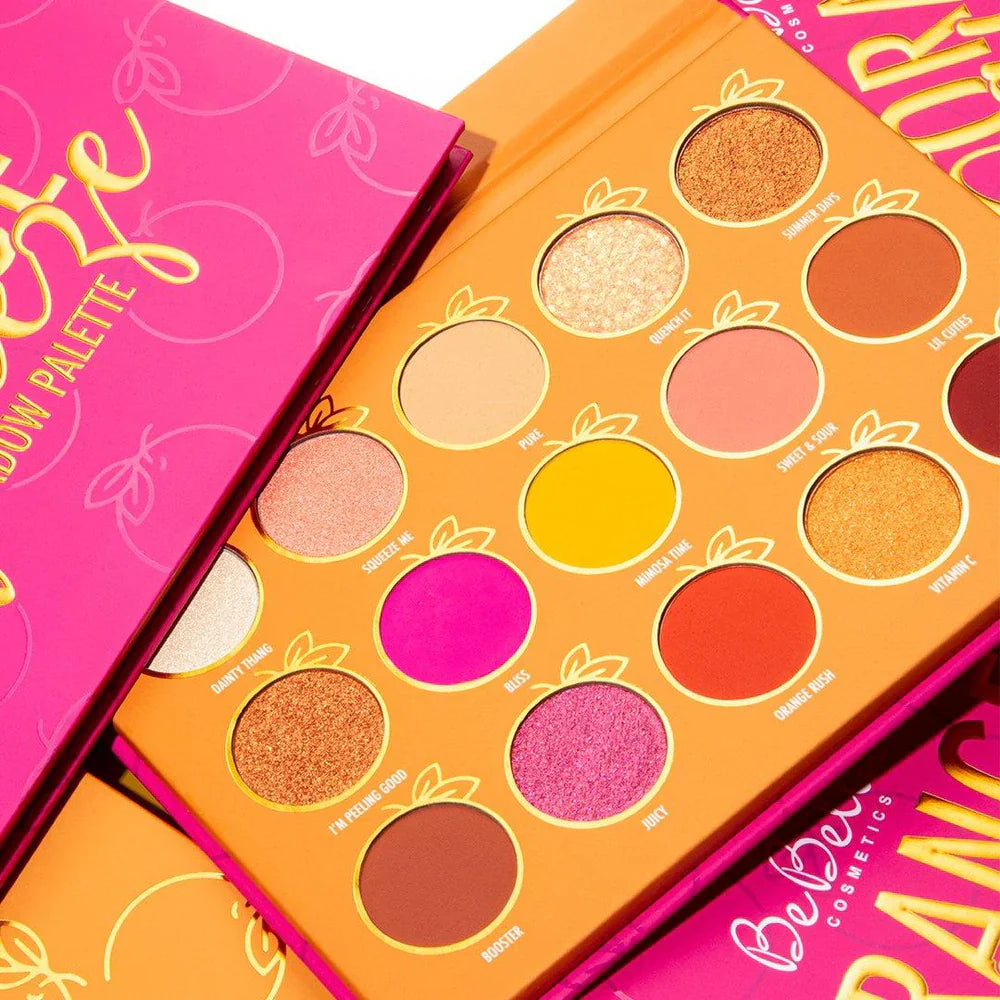Beauty Creations BeBella Cosmetics My Orange Squeeze Paleta De Sombras De 15 Tonos