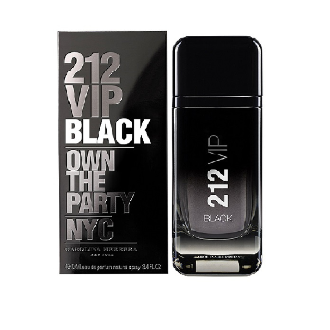 Carolina Herrera 212 VIP Black Own The Party NYC Perfume Para Hombre Eau De Parfum (100mL/3.4oz)