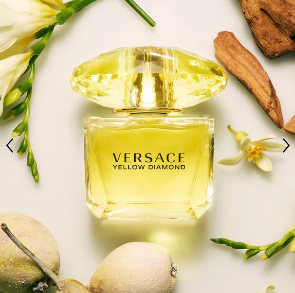 Versace Yellow Diamond Perfume Para Mujer Eau De Toilette (90mL/3.0oz)