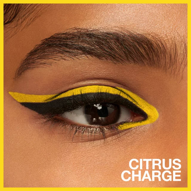 Maybelline Tattoo Studio Lapiz Delineador CONTRA AGUA Para Ojos Amarillo