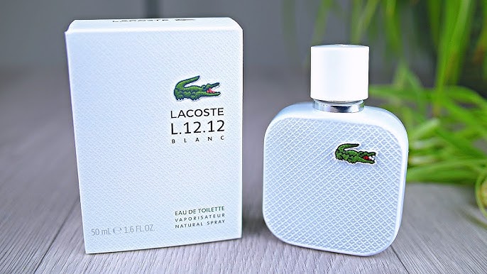 Lacoste L.12.12 Blanc Perfume Para Hombre Eau De Toilette (100mL/3.3oz)