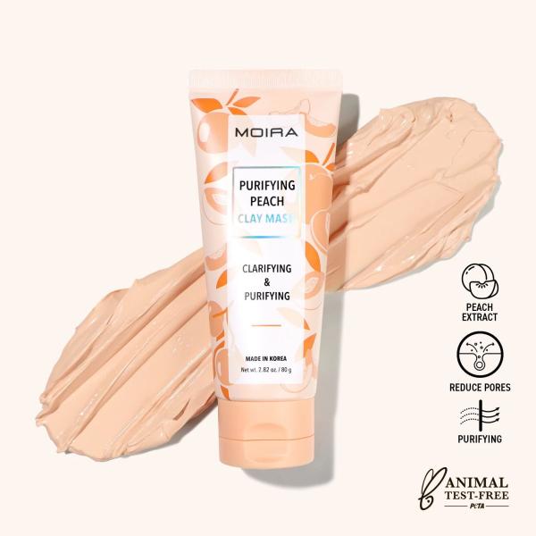 MOIRA Mascarilla Cremosa Para Limpieza Facial Melocoton - 80g
