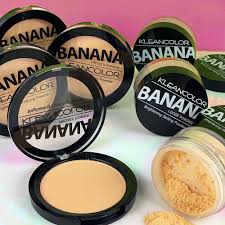 Kleancolor Polvo Suelto Iluminador/Sellador Banana