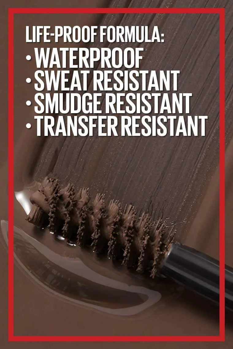 255 SOFT BROWN - Maybelline Tattoo Studio Gel Con Color Para Peinar Cejas