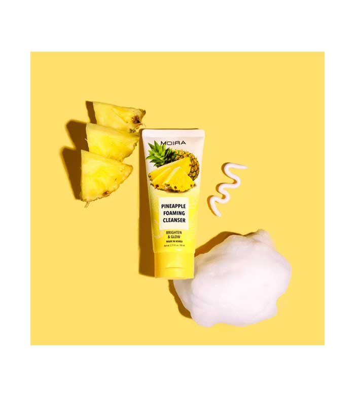 MOIRA Pineapple Foaming Cleanser Limpiador Facial Espumoso Piña - 80mL