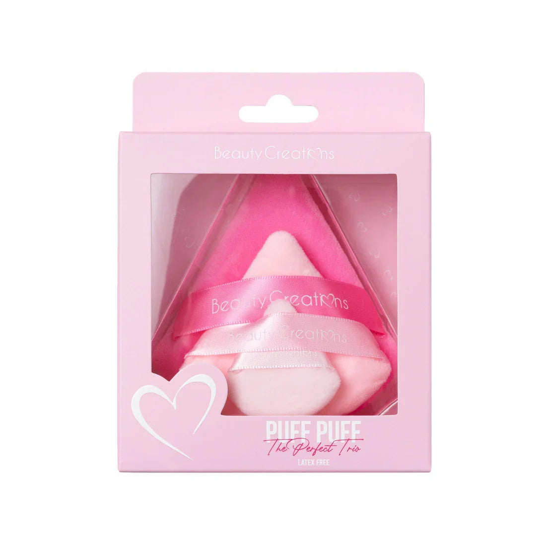 Beauty Creations Puff Puff El Trio Perfecto Set De 3 Esponjas Para Aplicacion De Polvos