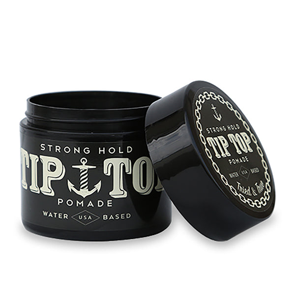 Tip Top Pomade A Base De Agua Para Peinado De Cabello 4.25oz - Fijacion Fuerte