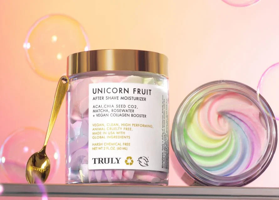 Truly Unicorn Fruit Humectante Vegano Para Despues De Afeitar