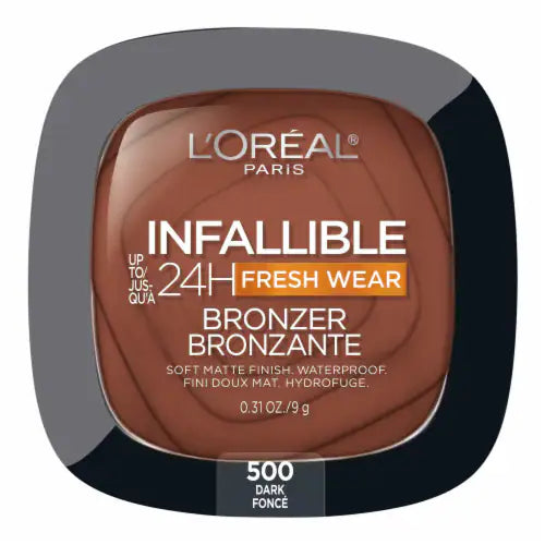 500 DARK - Loreal Infallible Fresh Wear Bronzer Bronceador Contra Agua