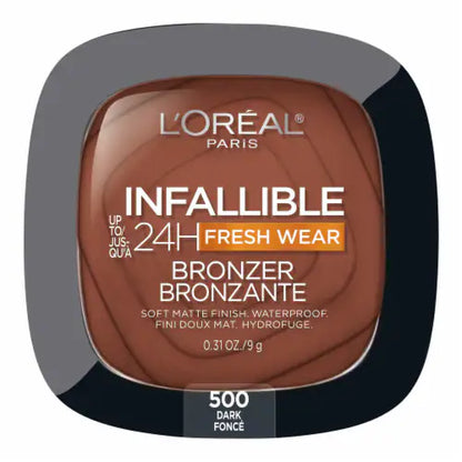 500 DARK - Loreal Infallible Fresh Wear Bronzer Bronceador Contra Agua