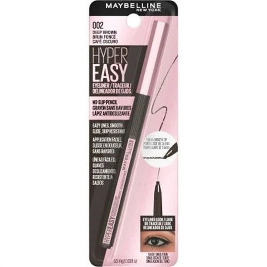 Maybelline Hyper Easy Lapiz Delineador De Ojos En Crayon - 002 DEEP BROWN