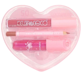 Kevin & Coco - 02 Set de Maquillaje Para Labios Fall In Love - 2 Lip Gloss / 1 Lapiz Labial (Copia)