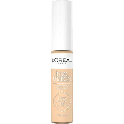 W4 - Loreal True Match Corrector De Suero Radiante Con Acido Hialuronico Y Cafeina