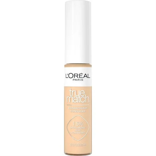 W4 - Loreal True Match Corrector De Suero Radiante Con Acido Hialuronico Y Cafeina