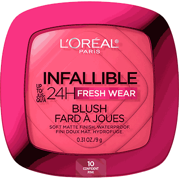 05 FEARLESS CORAL - Loreal Infallible Fresh Wear Rubor Compacto Matte Resistente Al Agua