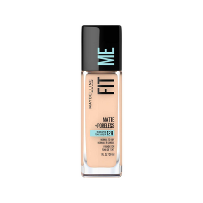 115 IVORY - Maybelline Fit Me Matte Poreless Base Liquida Refina Poros