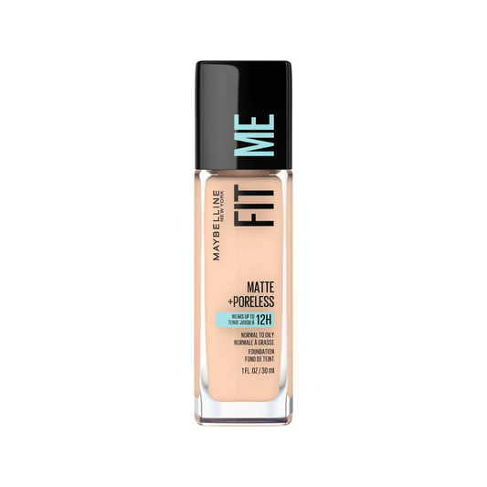 115 IVORY - Maybelline Fit Me Matte Poreless Base Liquida Refina Poros