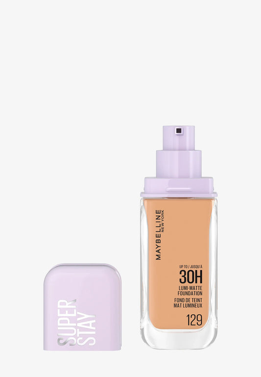 129 - Maybelline Superstay Lumi Matte Base Liquida Iluminadora Cobertura Completa 30 horas