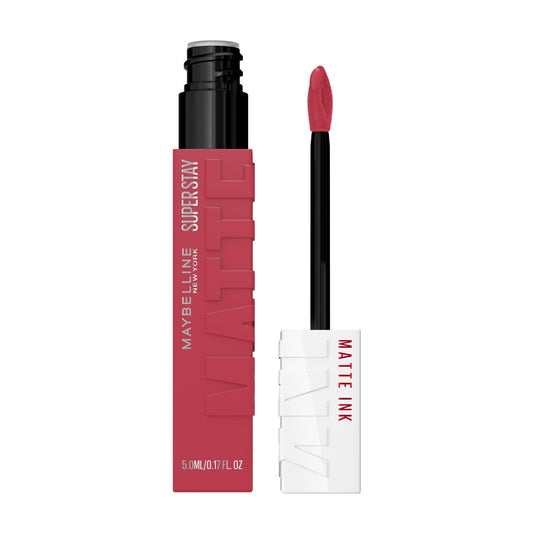155 SAVANT - Maybelline Superstay Matte Ink Labial Liquido Resistente Al Agua De 16 Horas NUEVA VERSION