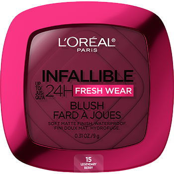 15 LEGENDARY BERRY - Loreal Infallible Fresh Wear Rubor Copacto Matte Resistente Al Agua