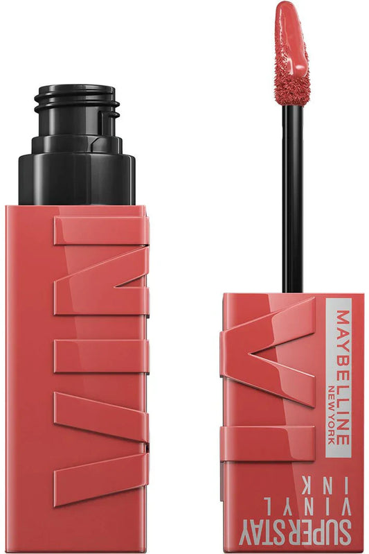 15 PEACHY - Maybelline Superstay Vinyl Ink Labial De Larga Duracion
