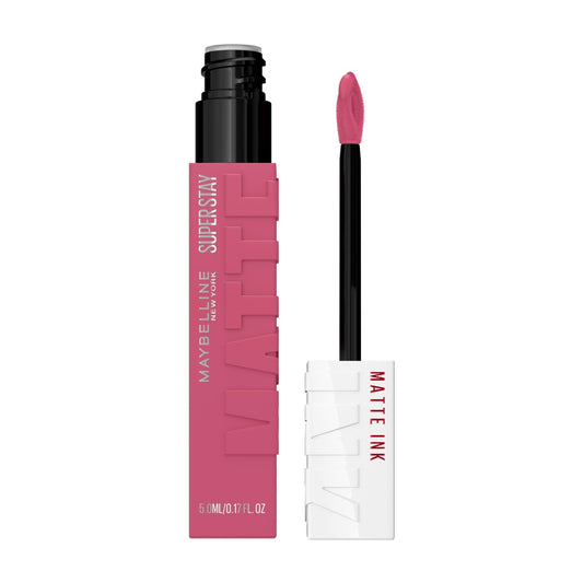 15 LOVER - Maybelline Superstay Matte Ink Labial Liquido Resistente Al Agua De 16 Horas NUEVA VERSION