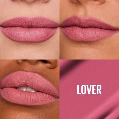 15 LOVER - Maybelline Superstay Matte Ink Labial Liquido Resistente Al Agua De 16 Horas NUEVA VERSION