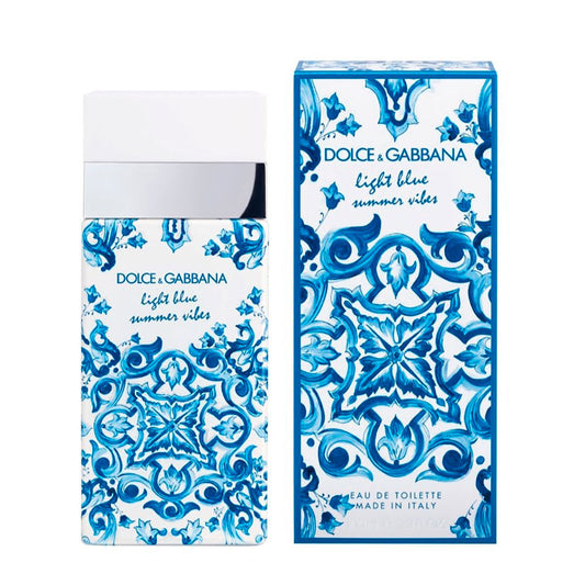 Dolce & Gabbana Light Blue Summer Vibes Perfume Para Mujer Eau De Toilette (100mL/3.3oz)
