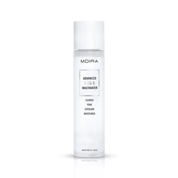 MOIRA Agua Multiusos Avanzada 4 en 1 (Limpia, Tonifica, Exfolia, Hidrata) - 120ml