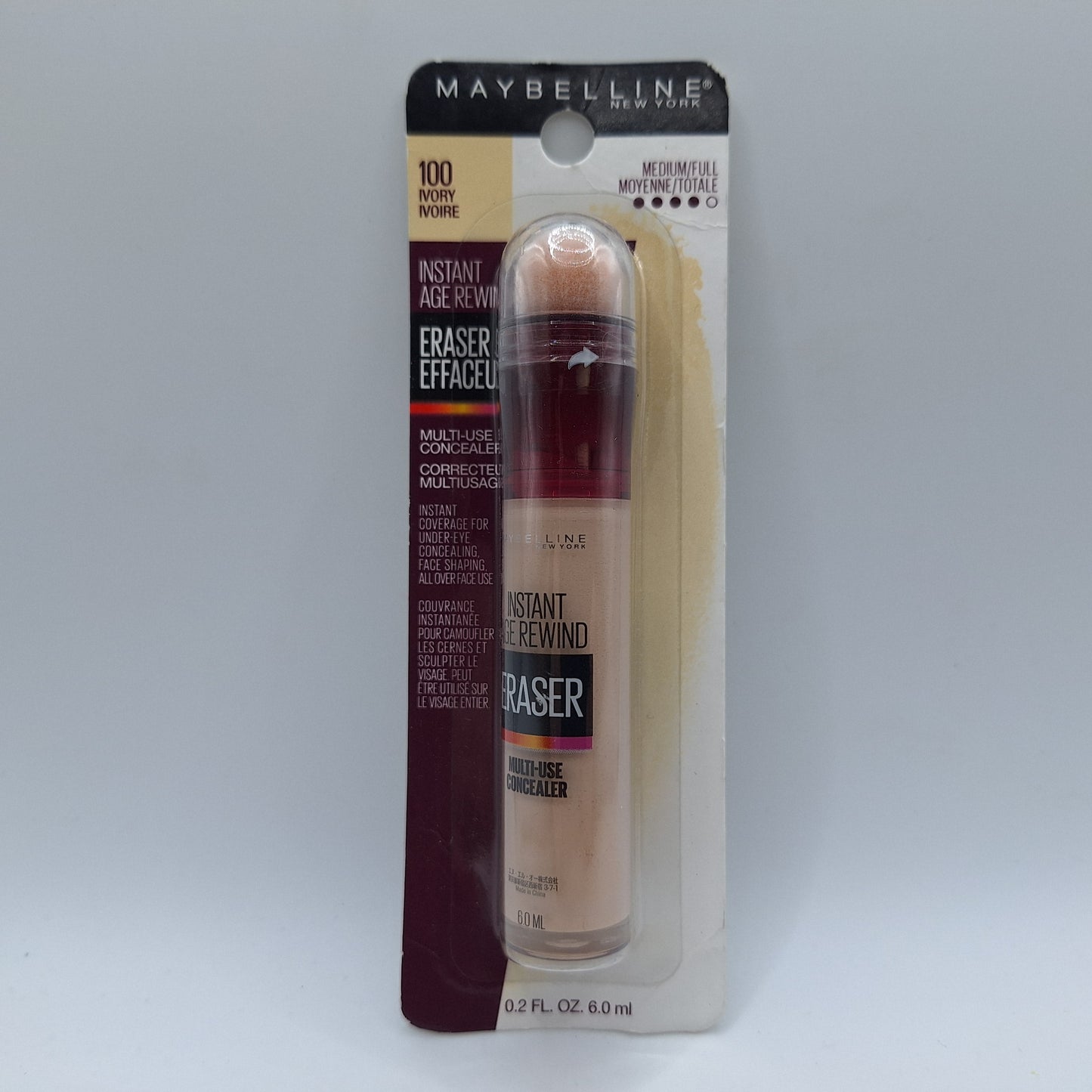 100 IVORY - Maybelline Age Rewind Corrector Borrador De Ojeras