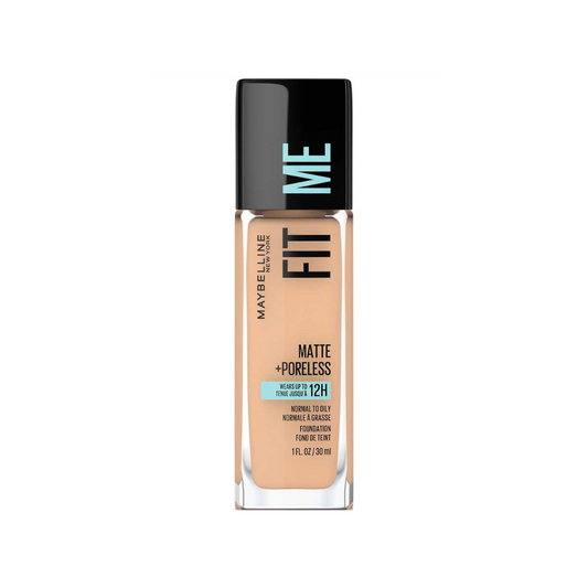 222 TRUE BEIGE - Maybelline Fit Me Matte Poreless Base Liquida Refina Poros