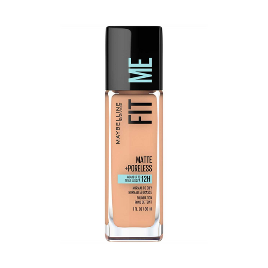 242 LIGHT HONEY - Maybelline Fit Me Matte Poreless Base Liquida Refina Poros