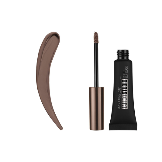 255 SOFT BROWN - Maybelline Tattoo Studio Gel Para ejas Contra Agua
