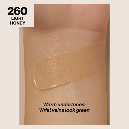 260 LIGHT HONEY - Revlon Colorstay Combination Oily Matte Base Liquida 24 Horas Para Piel Grasa Vitamina E & SPF15