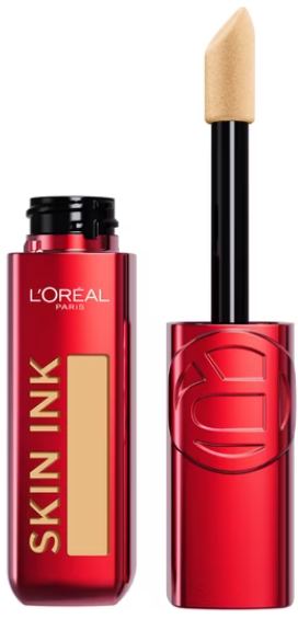 265 MEDIUM NEUTRAL - L'Oreal Paris Infallible Skin Ink - Corrector de Base 2 en 1, Hasta 48 horas Resistente a la Transferencia con Cobertura Media