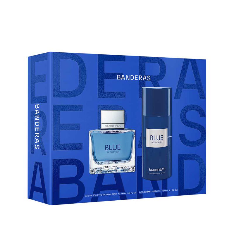 Antonio Banderas Blue Seduction Set De Perfumes Para Hombre - Estuche De 2 Piezas