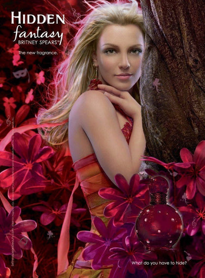 Britney Spears Hidden Fantasy Perfume Para Mujer Eau De Parfum (100mL/3.3oz)