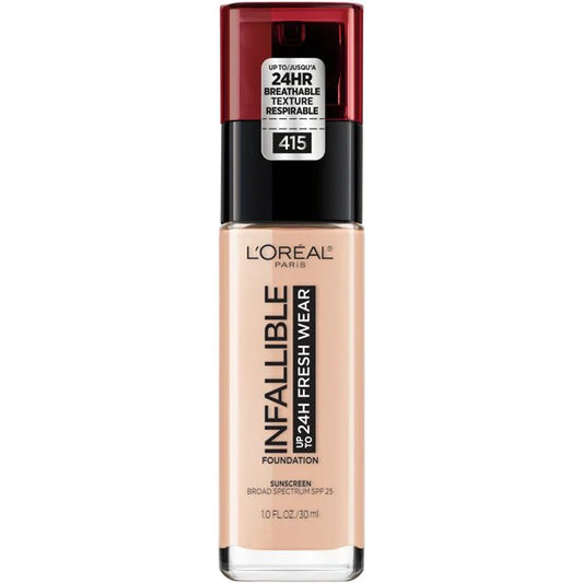 415 ROSE IVORY - Loreal Infallible Fresh Wear Base Liquida 24 Horas + SPF25