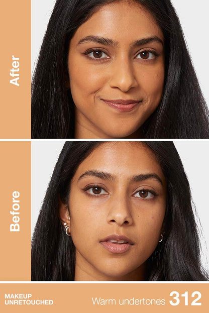 312 GOLDEN - Maybelline Fit Me Matte Poreless Base Liquida Refina Poros