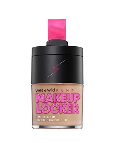 Wet n Wild Makeup Locker Base, Iluminador, Y Corrector 3 en 1 - Medium